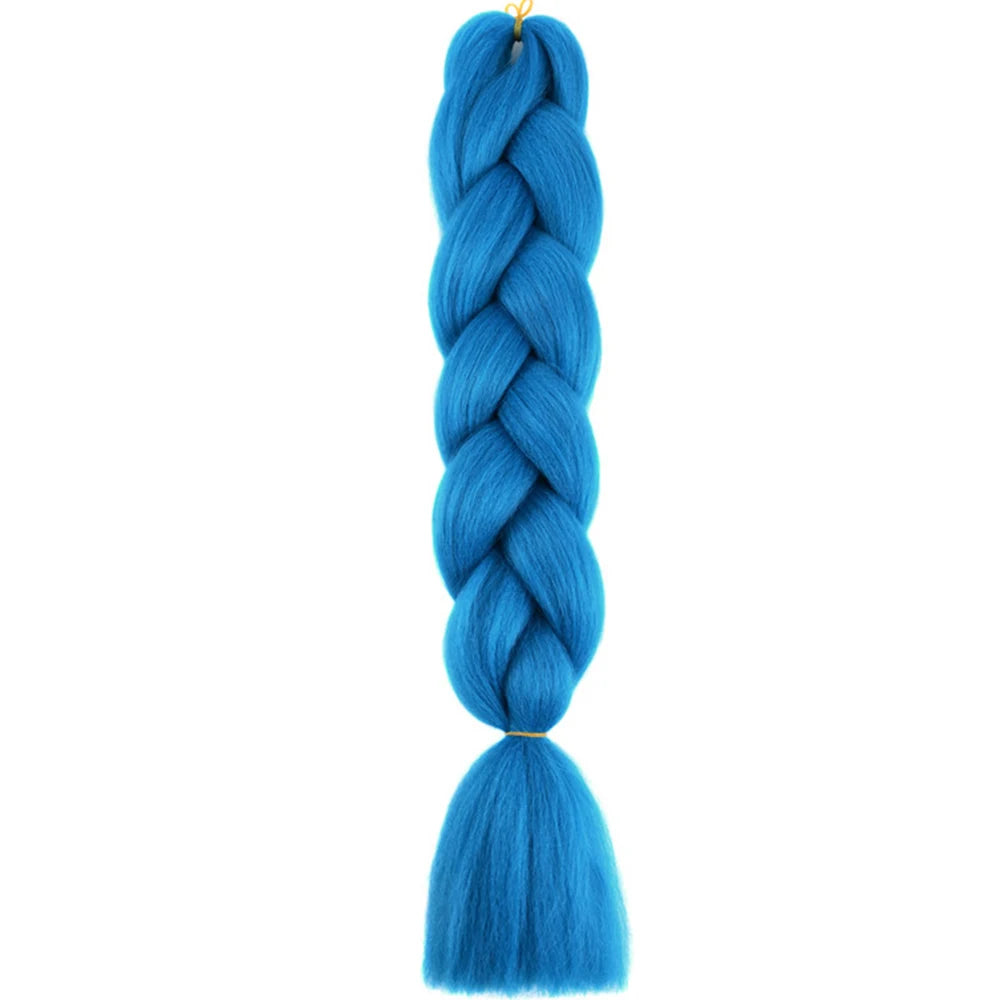 Synthetic Jumbo Braids Hair – 24 Inch Afro Ombre Kanekalon Extensions