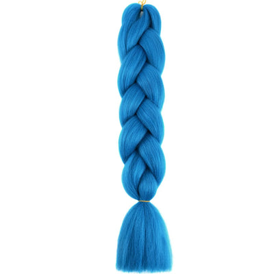 Synthetic Jumbo Braids Hair – 24 Inch Afro Ombre Kanekalon Extensions