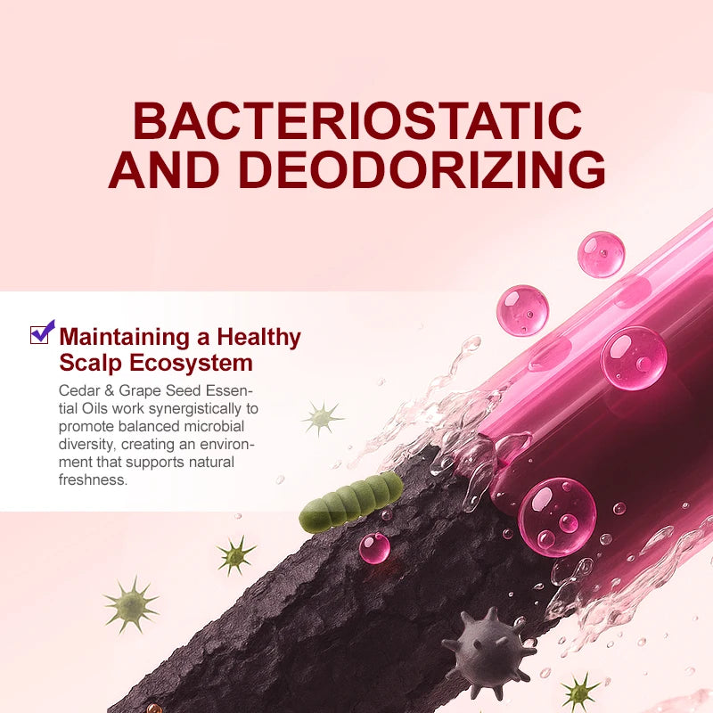 PURC Wig Fragrance Mousse & Hair Serum – Oil Control & Deep Cleansing