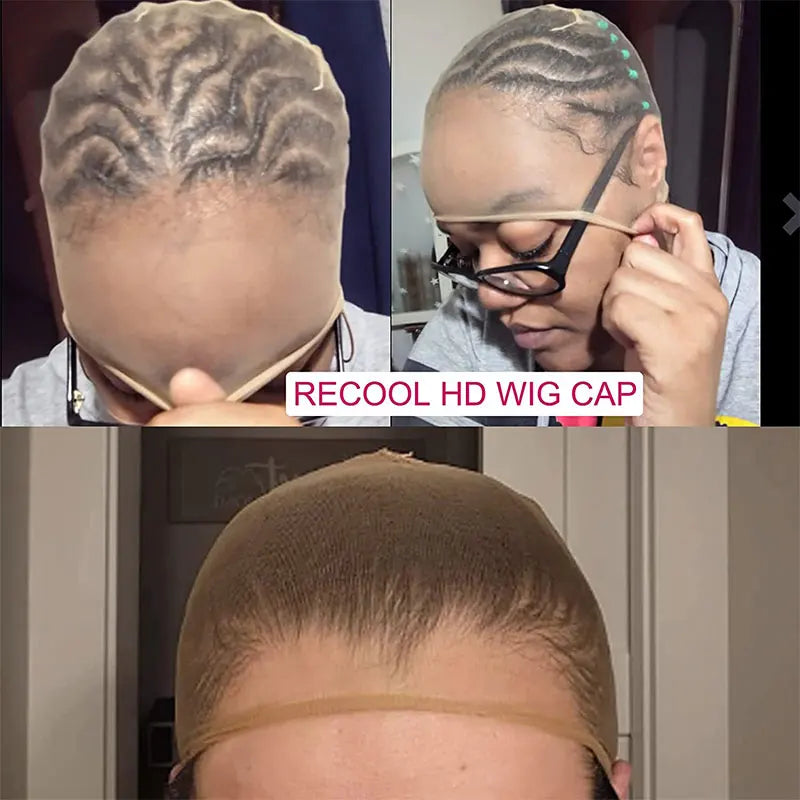 HD Wig Cap Pack – Thin, Invisible, Breathable Lace Front Caps
