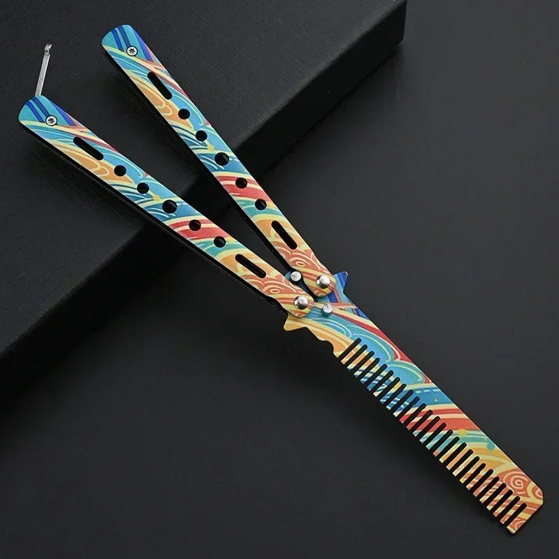 CSGO Butterfly Trainer – Practice Tool with Stainless Steel Comb