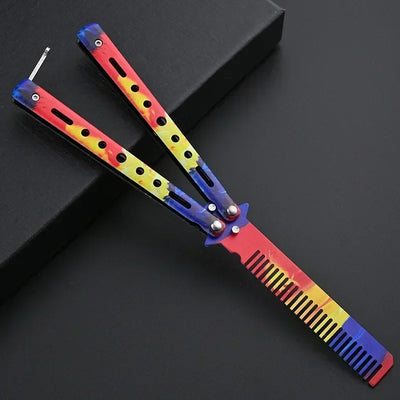 CSGO Butterfly Trainer – Practice Tool with Stainless Steel Comb