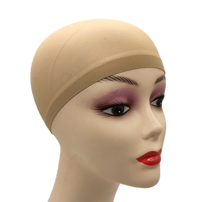 2pcs Stocking Wig Caps – Black & Brown Stretch Mesh Hair Nets