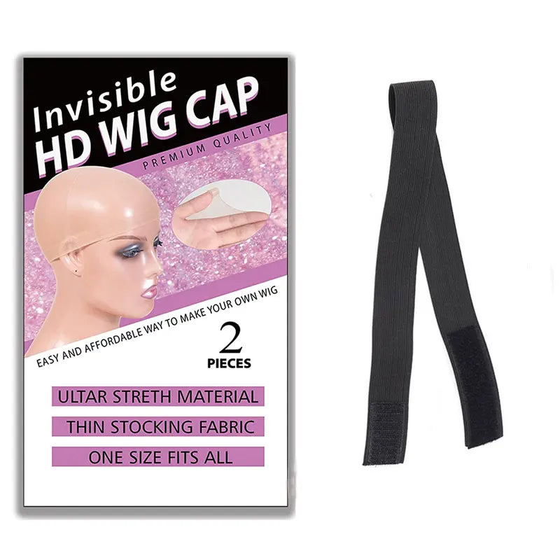 HD Wig Cap Pack – Thin, Invisible, Breathable Lace Front Caps