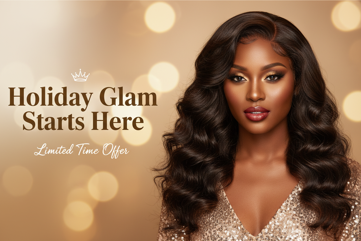 Holiday Glam Limited Time Offer Banner
